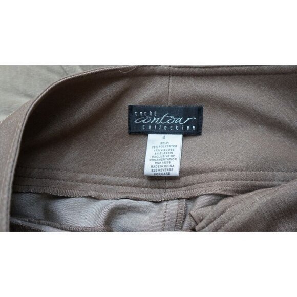 cache contour collection Beige Skirt Size 4 - Picture 6 of 8